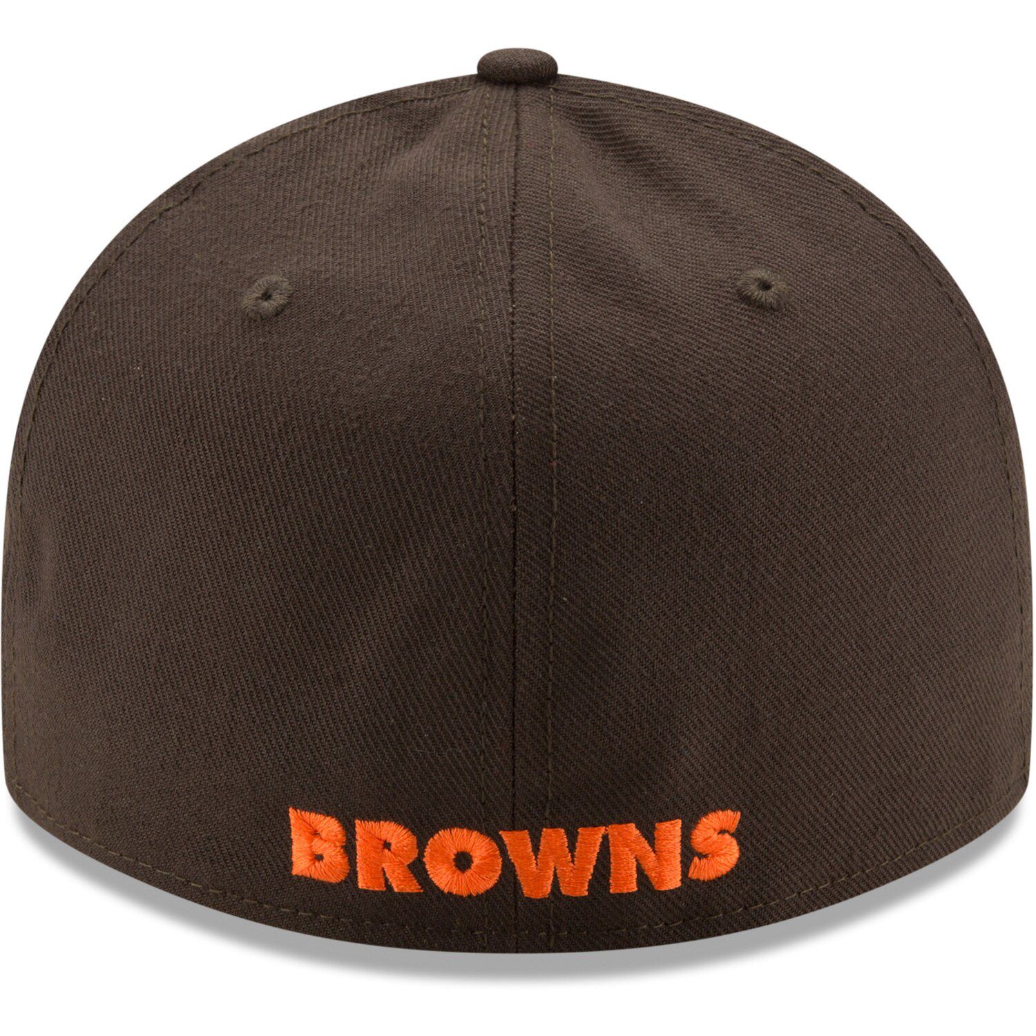 Men's New Era Brown Cleveland Browns Brownie Omaha Throwback Low ...