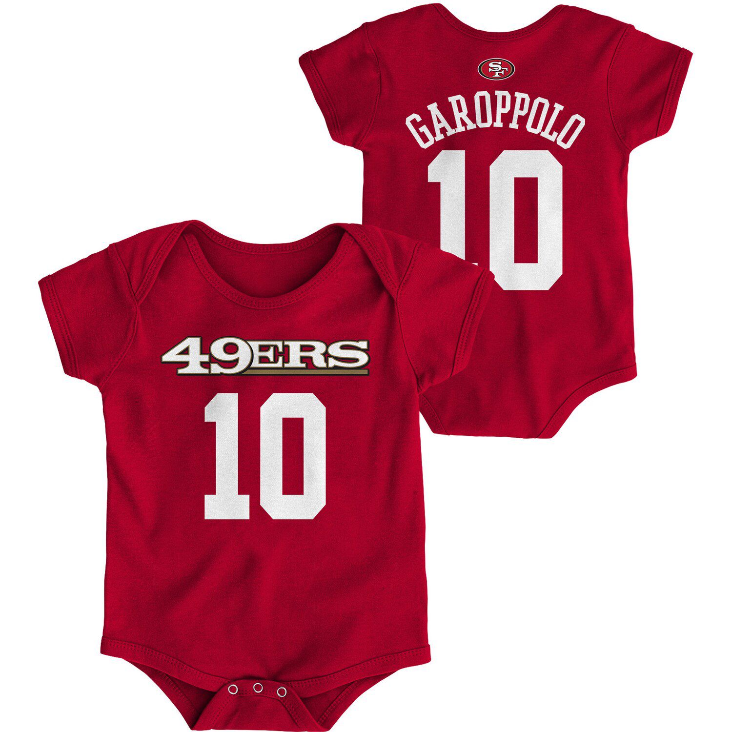 49ers onesie jersey