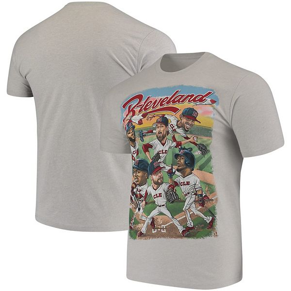 Cleveland Indians Caricature Tees going up on the wall today at