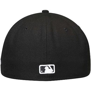 Men's New Era Black Atlanta Braves 59FIFTY Fitted Hat