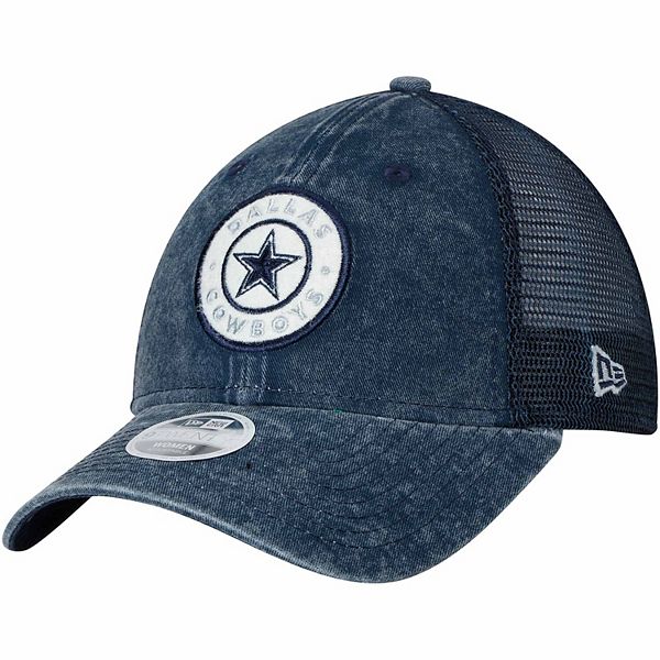 نول خشبي Women's New Era Navy Dallas Cowboys Perfect Patch 9TWENTY Adjustable  Snapback Hat نول خشبي