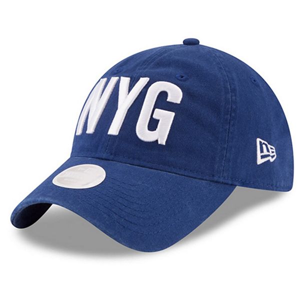 New York Giants New Era Hex Flow A-Frame 9FORTY Adjustable Hat - Royal