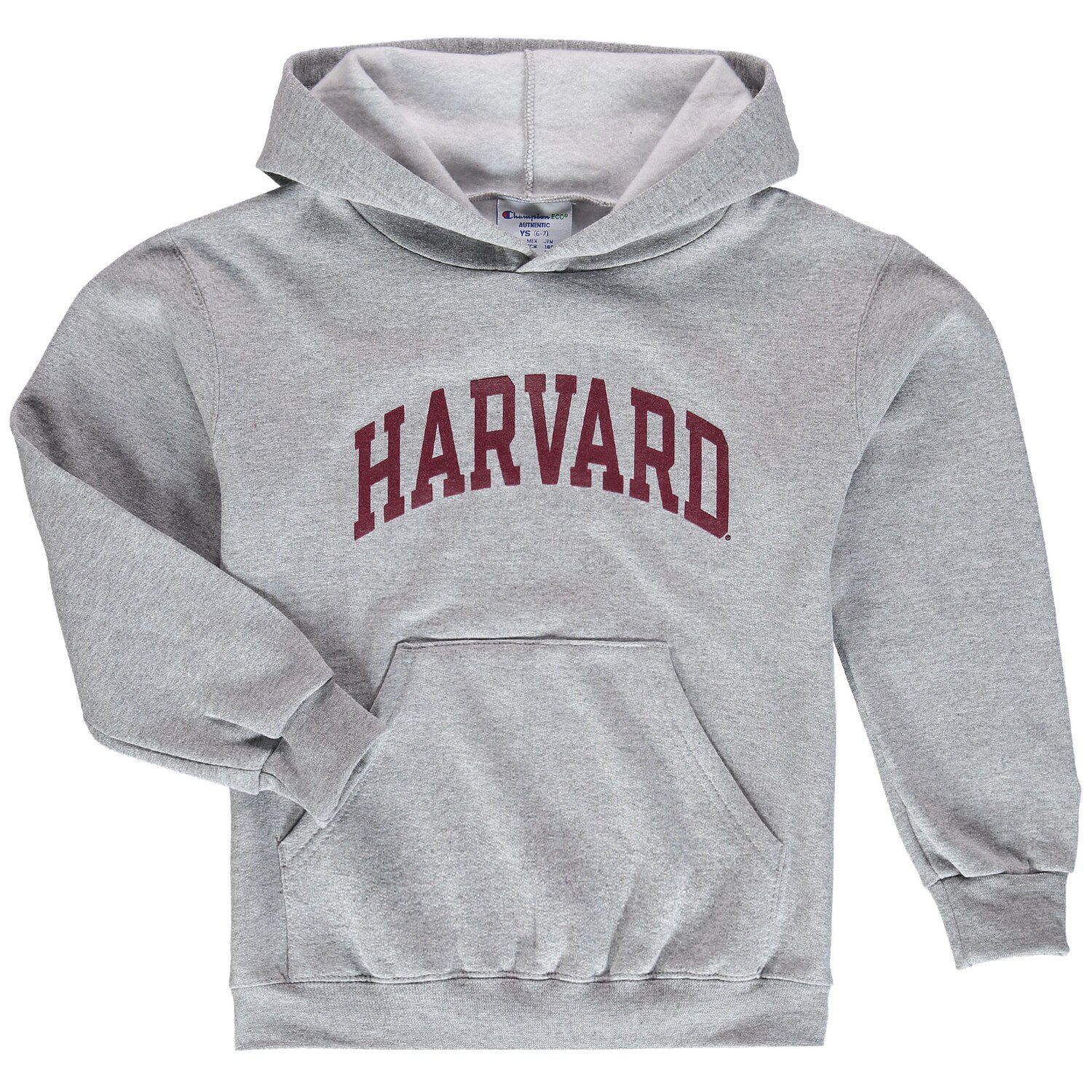 gray harvard sweatshirt