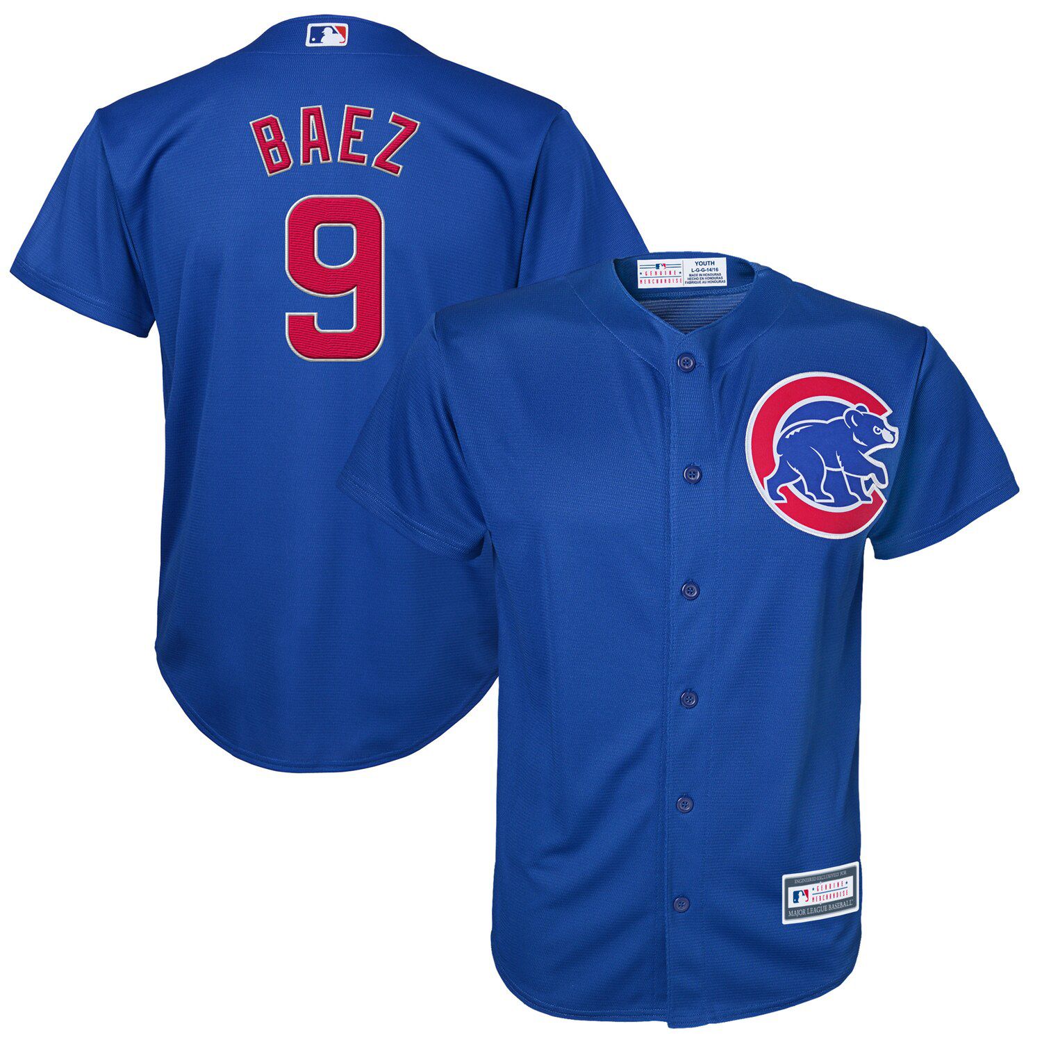 youth baez cubs jersey