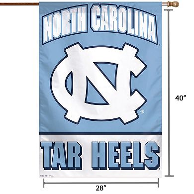 WinCraft North Carolina Tar Heels 28" x 40" Full Name House Flag