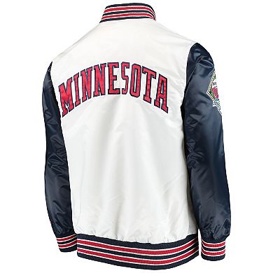 Men's Starter White Minnesota Twins The Legend Jacket