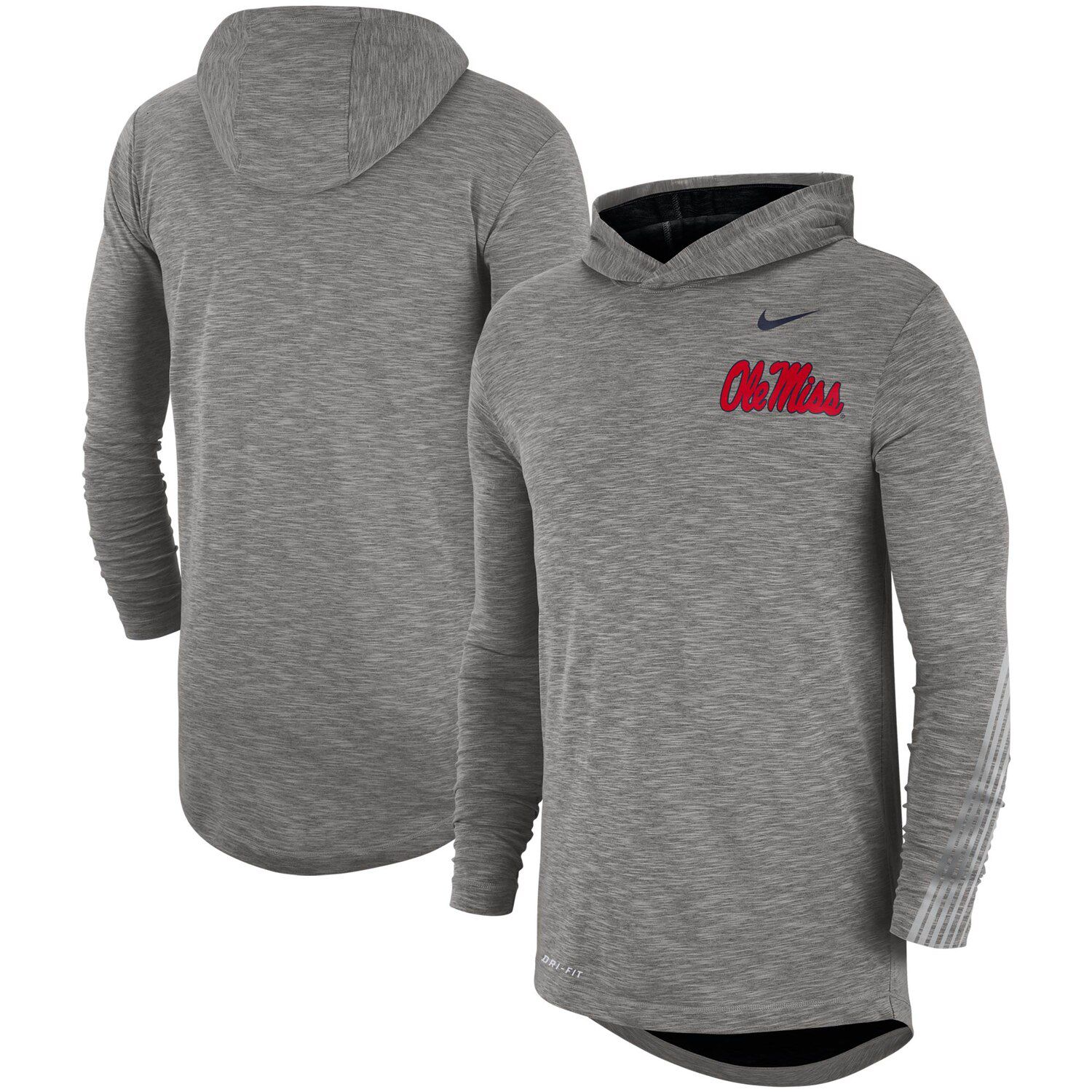 nike long sleeve hooded shirts & tops