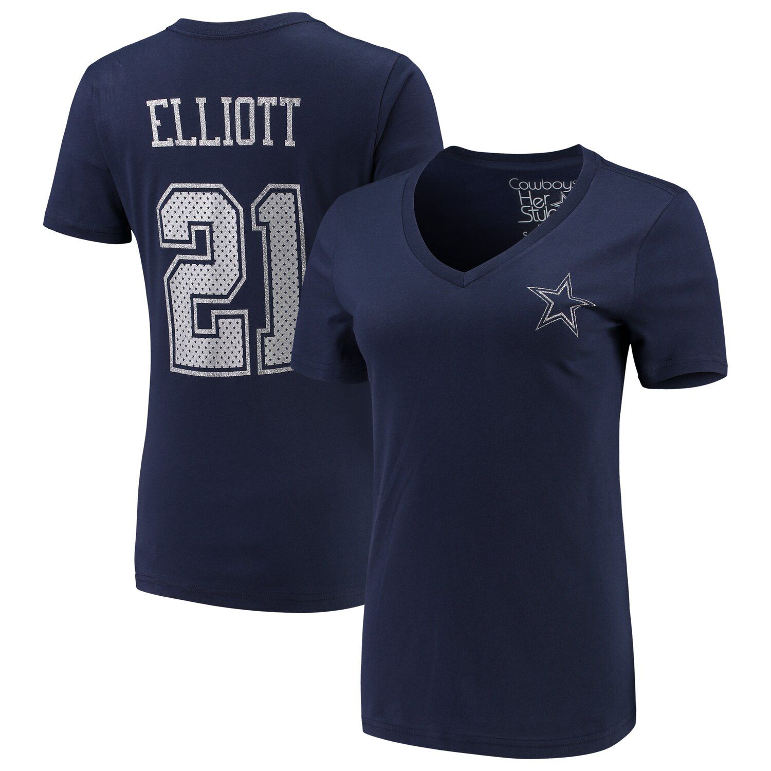 Ezekiel Elliott Navy Dallas Cowboys 