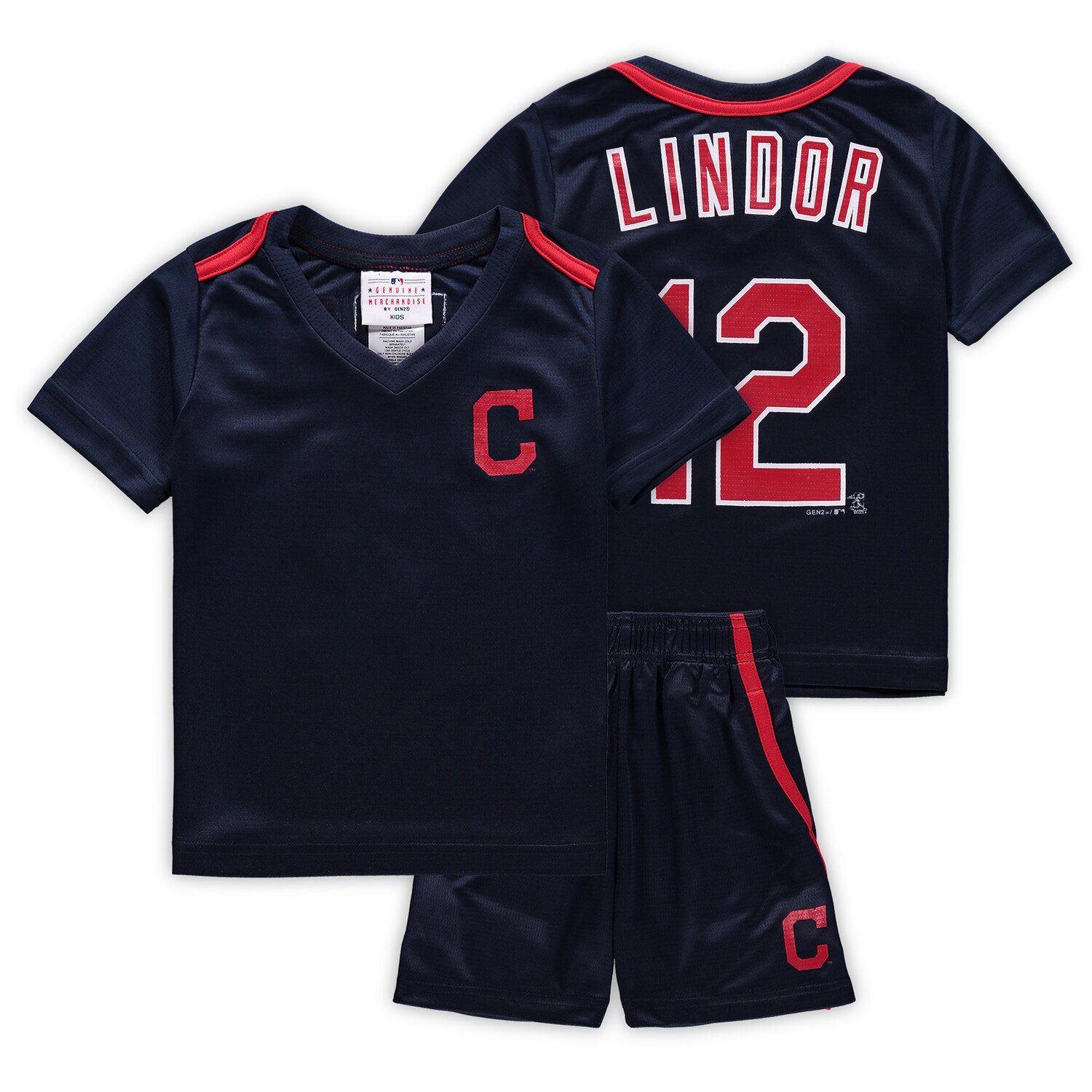 francisco lindor navy jersey