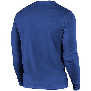 Indianapolis Colts Majestic Threads Lockup Tri-Blend Long Sleeve T ...