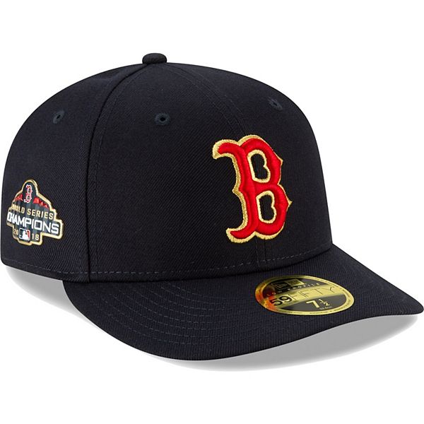 Men's New Era Navy Boston Red Sox 2019 Gold Program Low Profile 59FIFTY ...