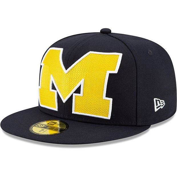 New Era Men's Michigan Wolverines Blue 9FIFTY Tailgate Adjustable Hat