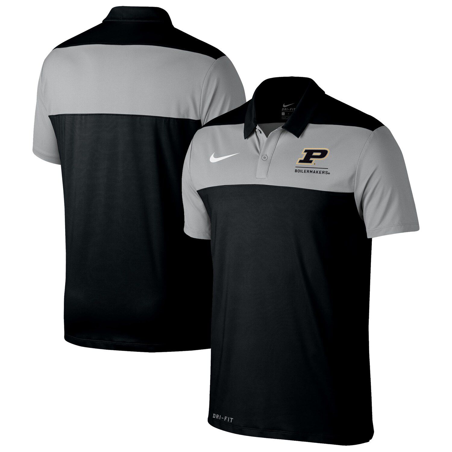 purdue nike polo