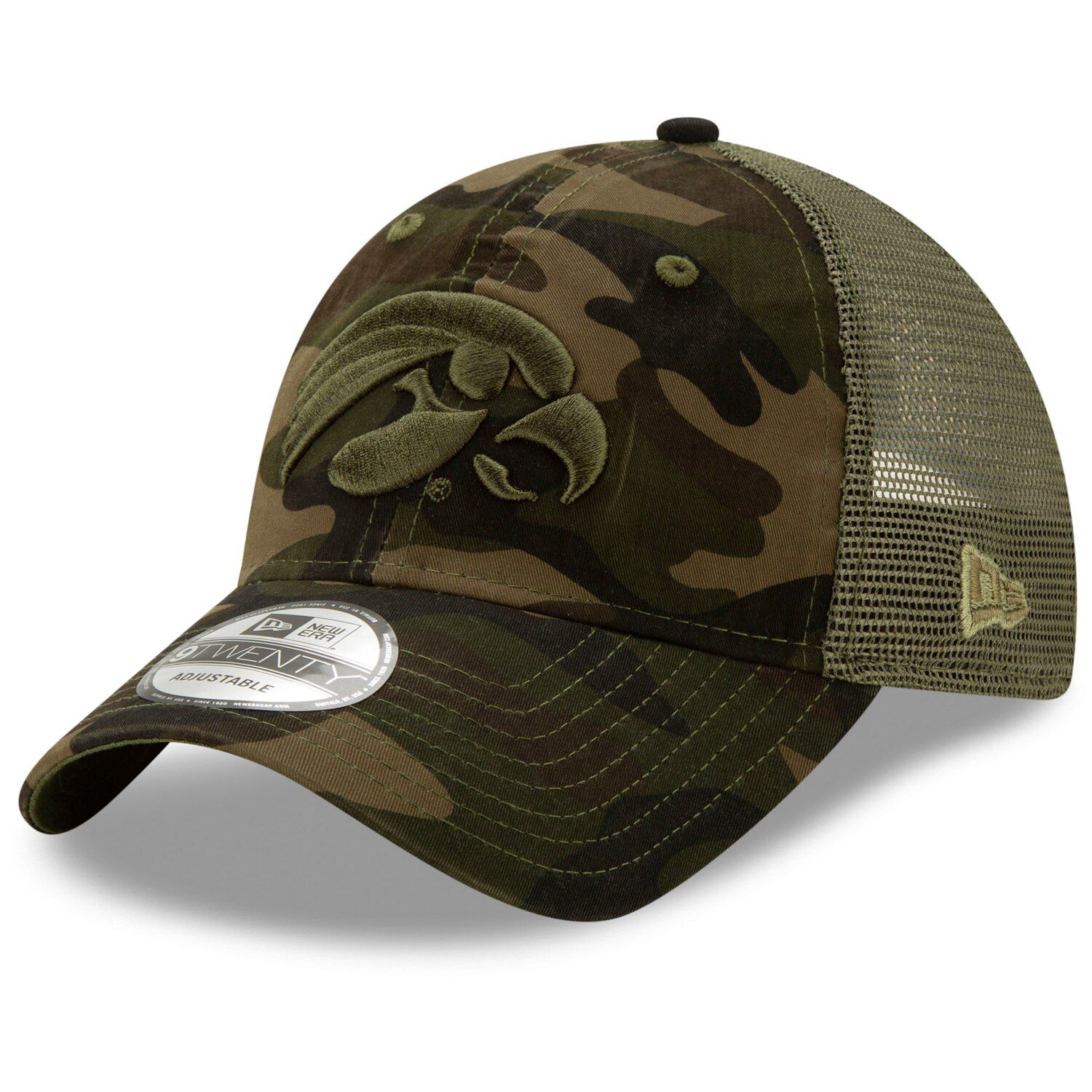 iowa hawkeyes camo hat