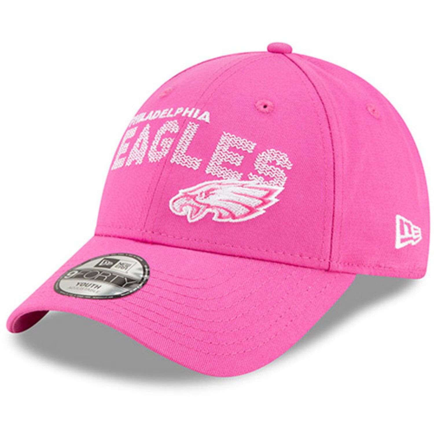 pink eagles hat