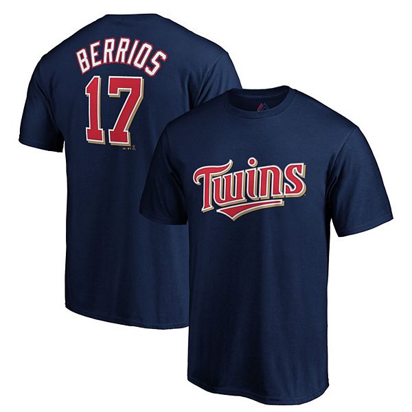 New Minnesota Twins Womens Plus Size L-4X Navy Majestic Shirt