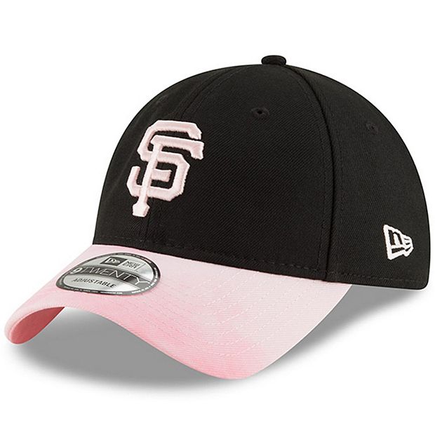 San Francisco Giants New Era 2019 Mother's Day 9TWENTY Adjustable Hat -  Black/Pink