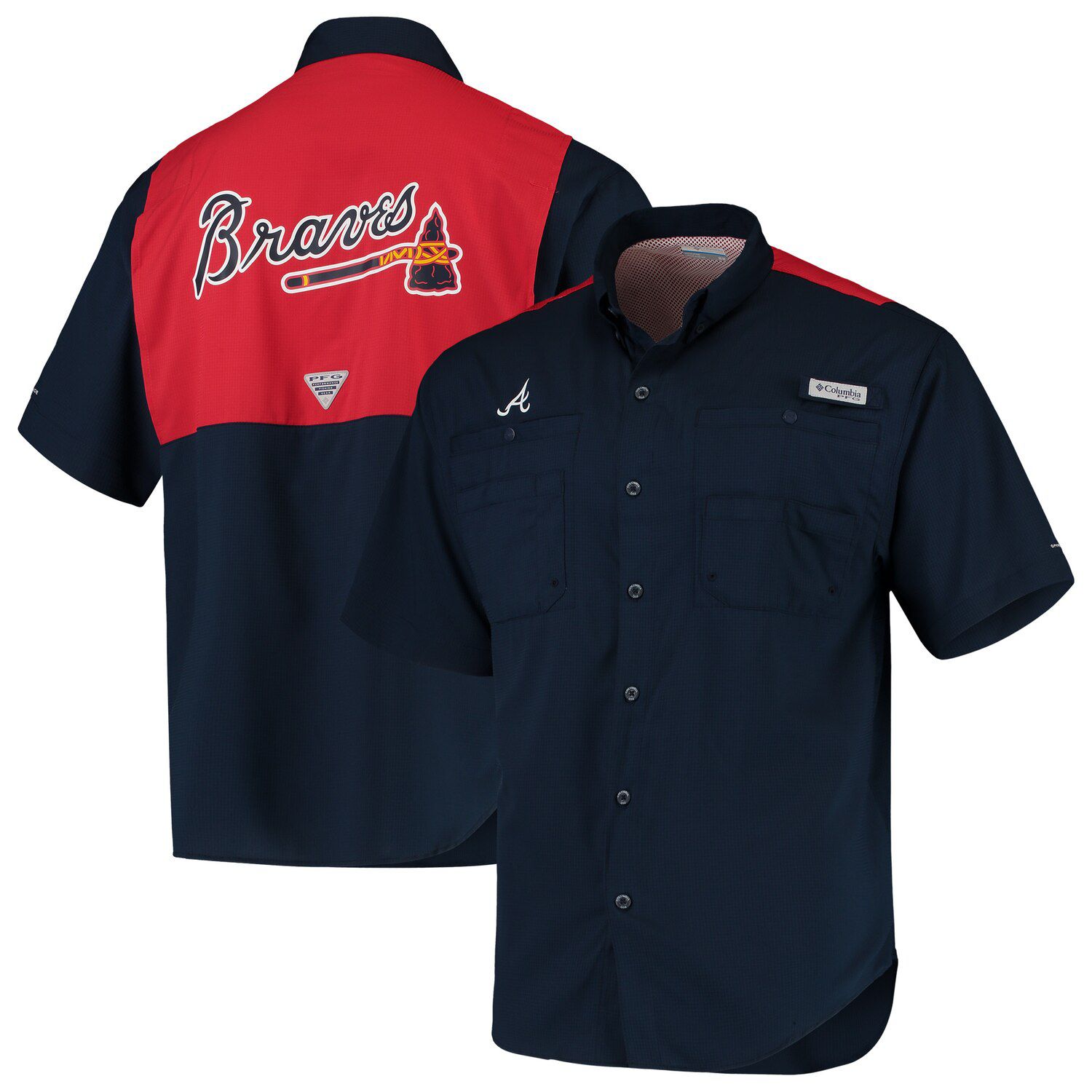 braves columbia shirt