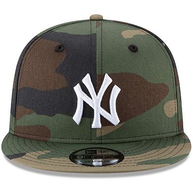 Men's New Era Camo New York Yankees Basic 9FIFTY Snapback Hat