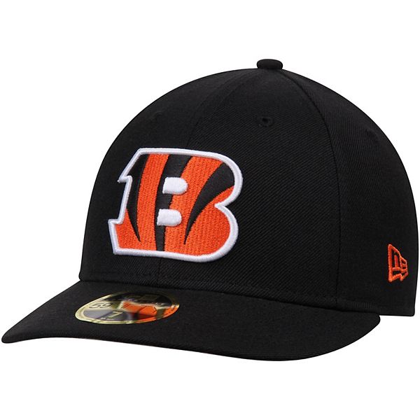 Cincinnati Bengals New Era Omaha Low Profile 59FIFTY Fitted Hat - White