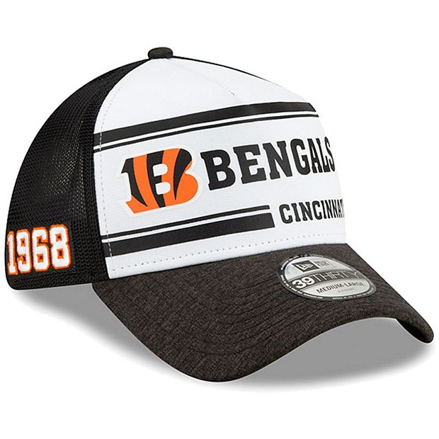 Cincinnati Bengals New Era Main 39THIRTY Flex Hat - Black