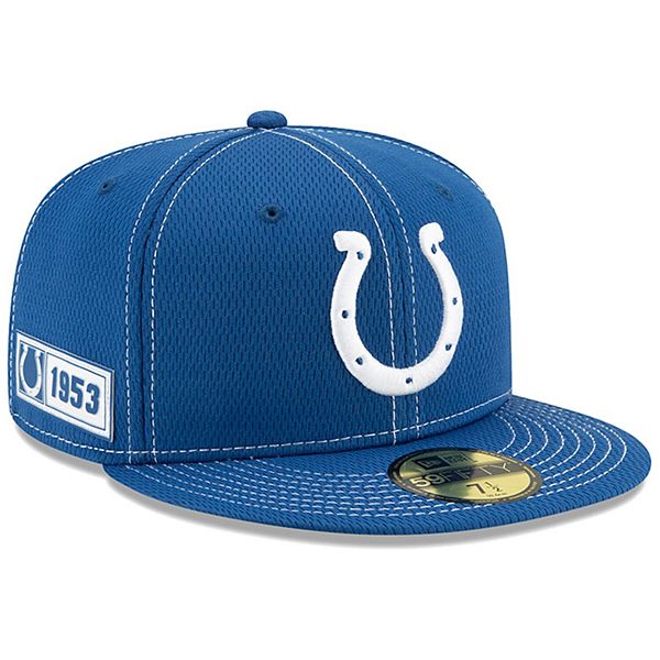 NWT Mens L/XL New Era Indianapolis Colts 39 Thirty Hat/Cap New Sideline Hat 