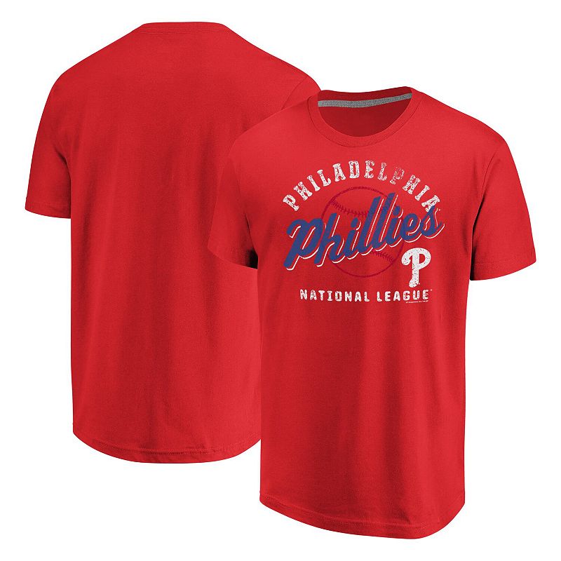 UPC 194230775521 product image for Men's Fanatics Branded Red Philadelphia Phillies Available T-Shirt, Size: XL | upcitemdb.com