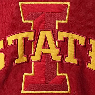 Men's Colosseum Cardinal Iowa State Cyclones 2.0 Lace-Up Pullover Hoodie