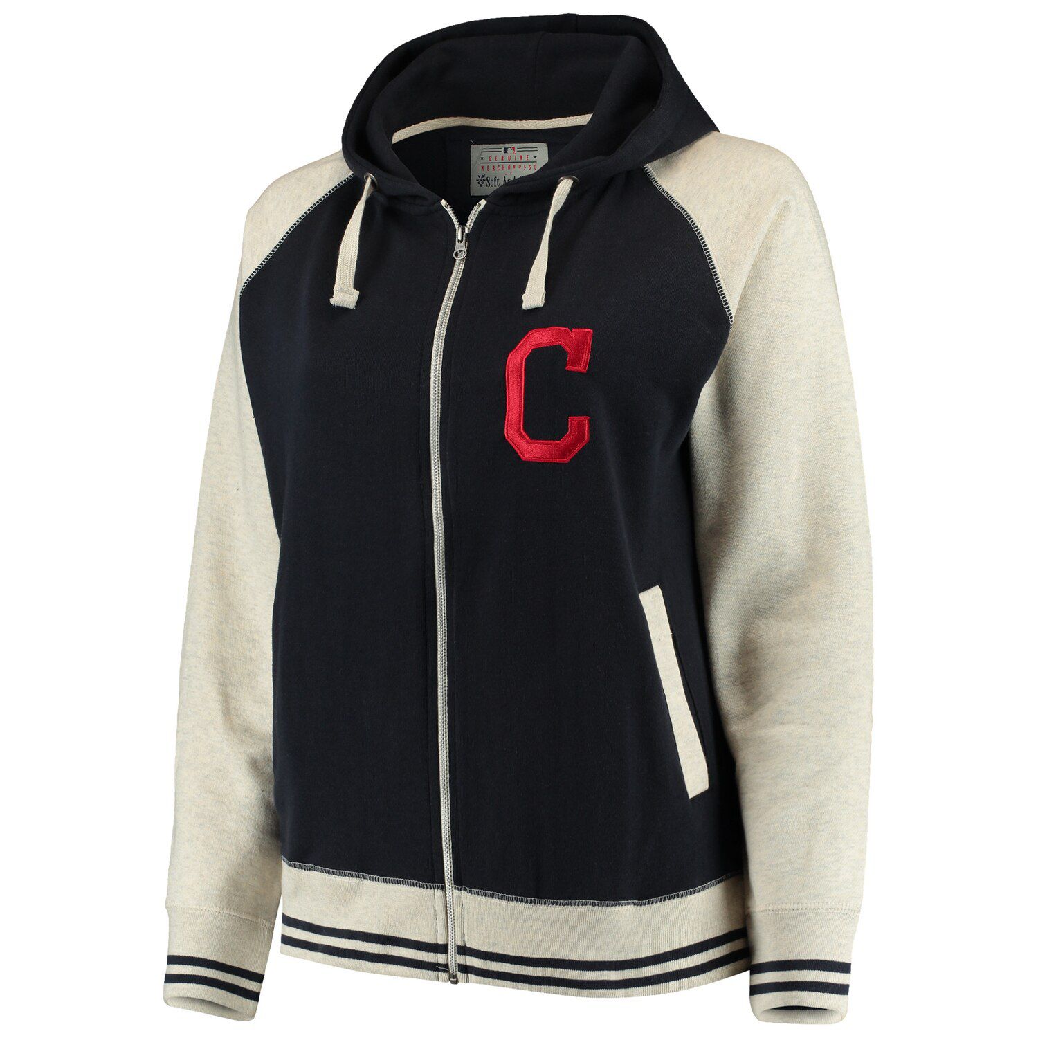 cream zip hoodie women's