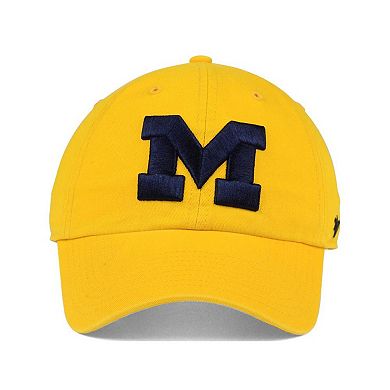 Men's '47 Gold Michigan Wolverines Clean Up Adjustable Hat