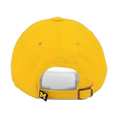 Men's '47 Gold Michigan Wolverines Clean Up Adjustable Hat