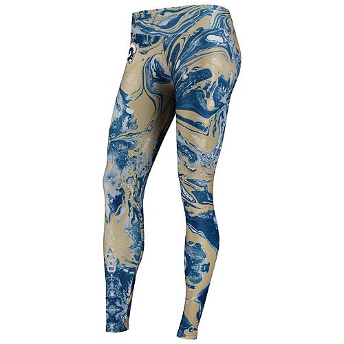 Women's Zubaz Navy Los Angeles Rams Swirl Leggings