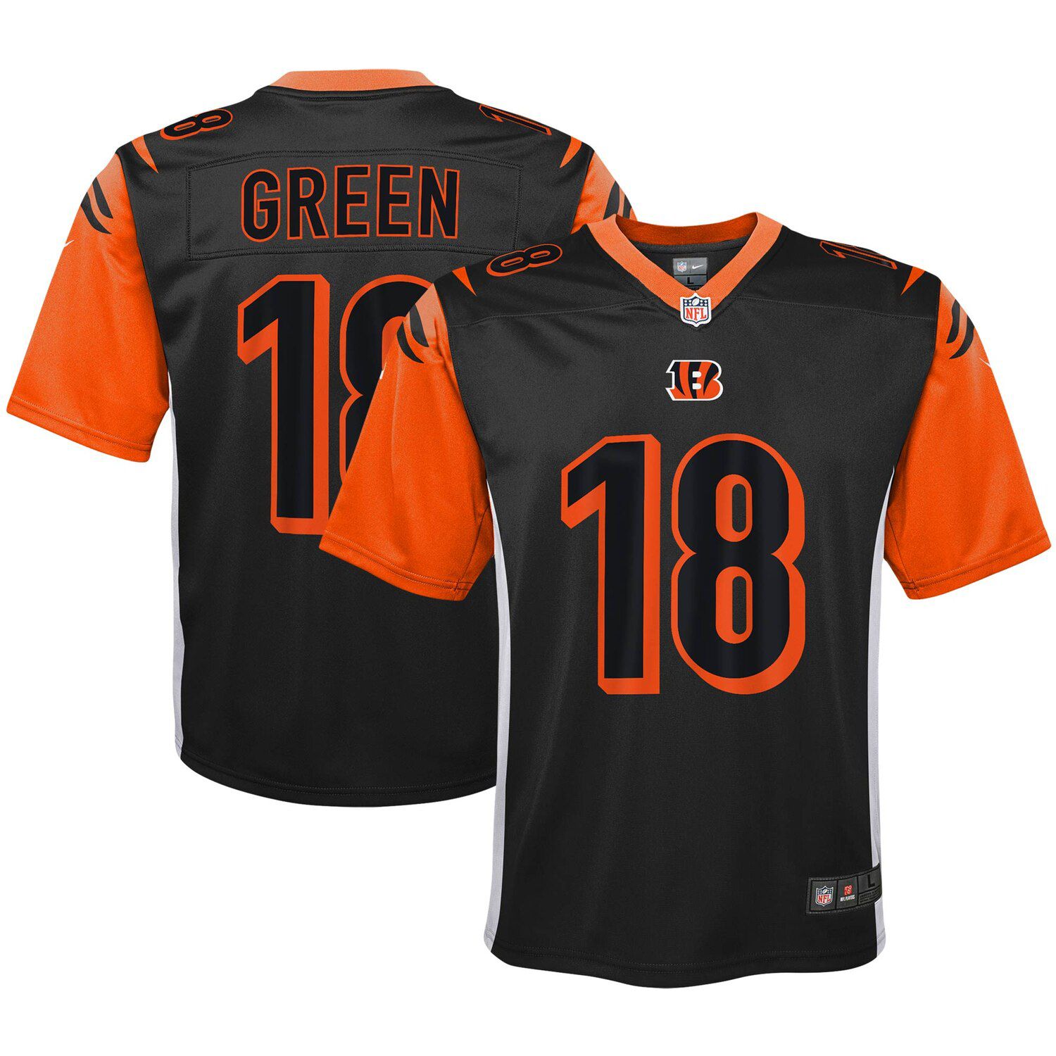 aj green jersey youth large