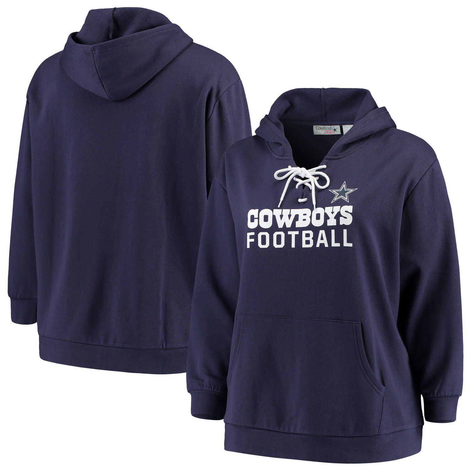 women's dallas cowboys zip up hoodie