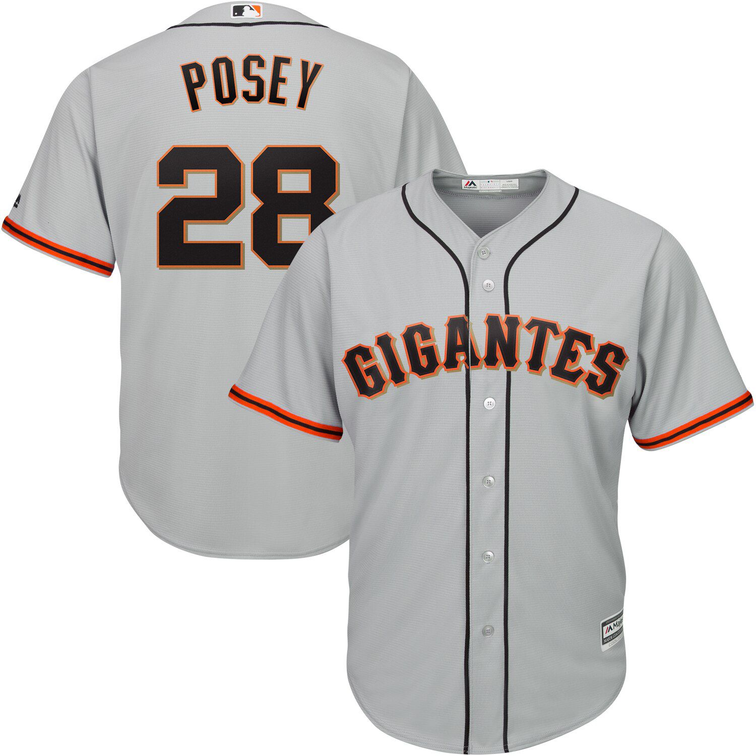 Buster Posey Gray San Francisco Giants 
