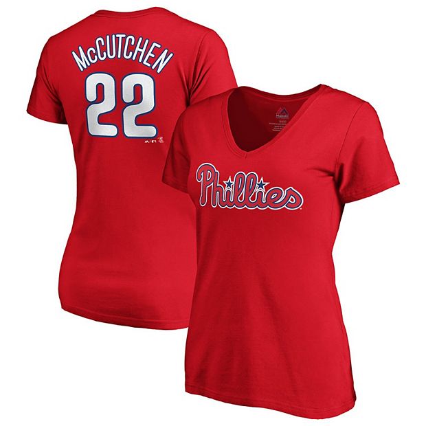 Andrew McCutchen Philadelphia Phillies Majestic Women's Official