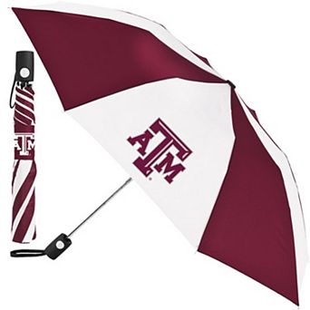 WinCraft White/Maroon Texas A&M Aggies 42'' Folding Umbrella