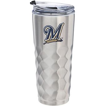 Milwaukee Brewers 32oz. Stainless Steel Diamond Tumbler