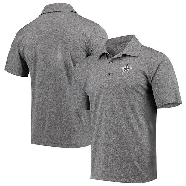 Men's Charcoal Dallas Cowboys Pine Polo