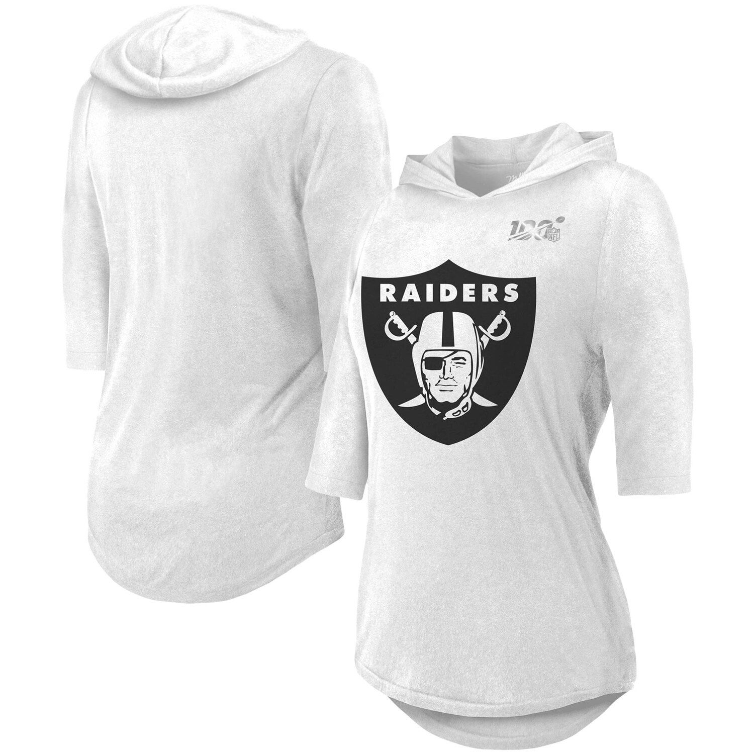 white raiders hoodie