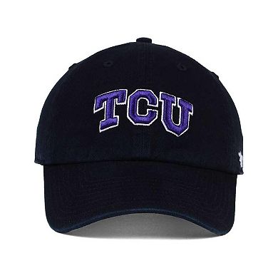 TCU Horned Frogs '47 Clean Up Adjustable Hat - Black