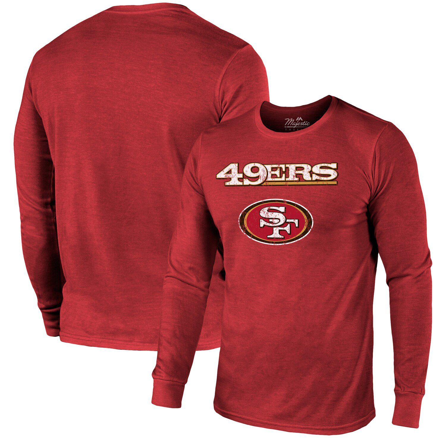 49ers long sleeve throwback jersey