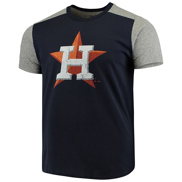 MLB Houston Astros Gray Men's Short Sleeve Core T-Shirt - S