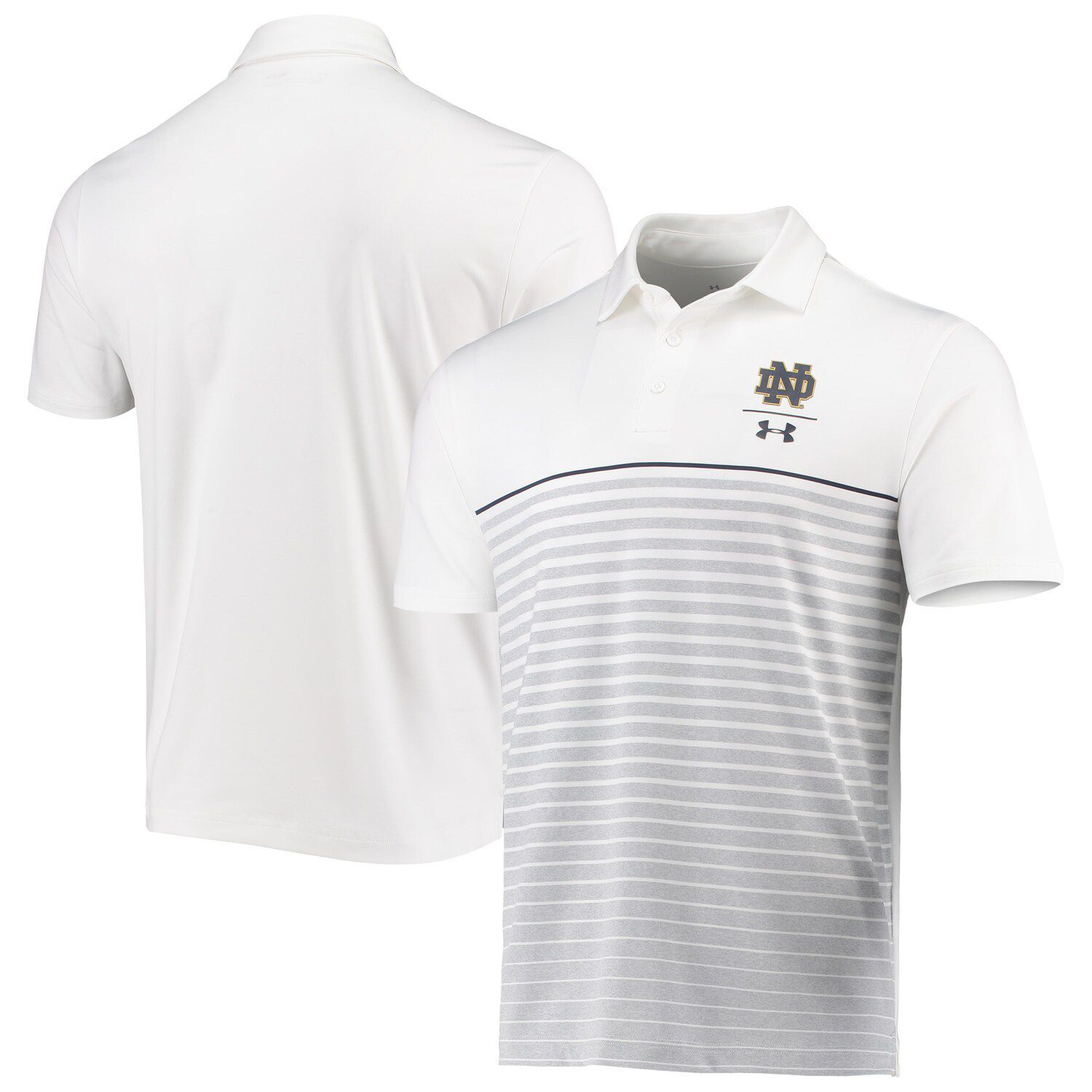 notre dame under armour polo