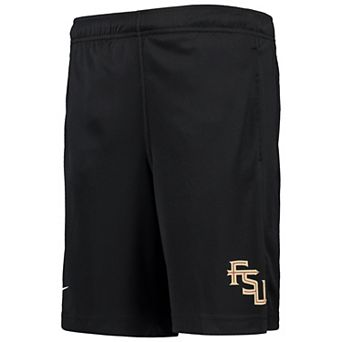 Youth Nike Black Logo Fly Performance Shorts
