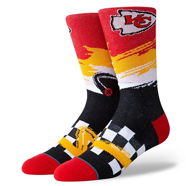 Officially Licensed NFL Kansas City Chiefs Super Bowl LVII Champions Socks, Size Large/XL | for Bare Feet