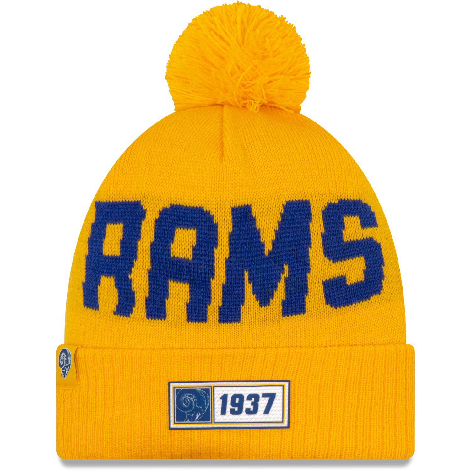 rams knit hat