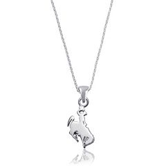 Womens Dayna Designs Wyoming Cowboys Pendant Necklace