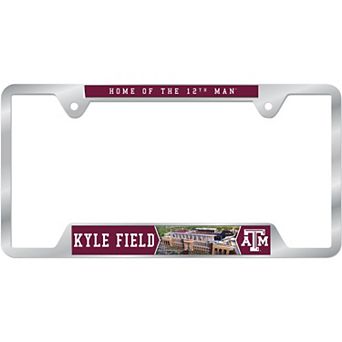 WinCraft Texas A&M Aggies Mascot License Plate Frame
