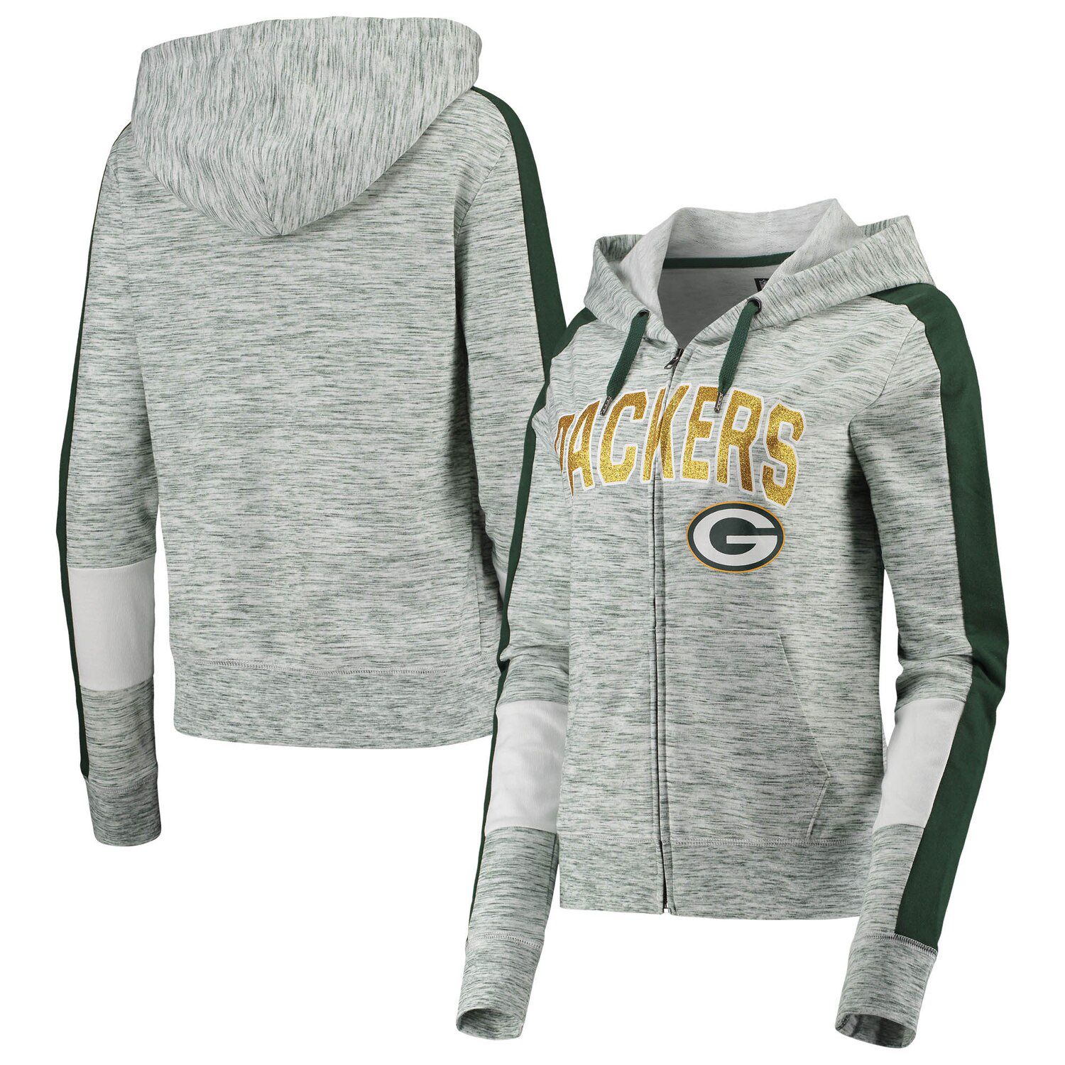 packers full zip hoodie